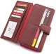 Женский кожаный кошелек ST Leather SТ228 date red - изображение 2