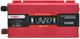 Перетворювач UKC авто інвертор 12В-220В 1000W LCD KC-1000D + USB Red - зображення 1