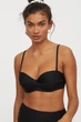Верхняя часть купальника женская H&M 0589599 85D Черная (9999965920058) - изображение 1