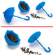 Ситечко для заваривания чая Tea Strainer "Зонтик", силиконовое, малиновое - изображение 6