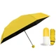 Міні парасолька Capsule Umbrella складаний механічний у футлярі жовтий (4811ZNTCPSLC10) - зображення 1