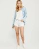 Шорты Abercrombie & Fitch AF7092W W25 Светло-голубой - изображение 1