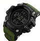 Чоловічі годинники Skmei 1384 Green - зображення 2
