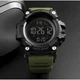 Чоловічі годинники Skmei 1384 Green - зображення 3