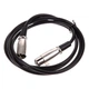 XLR-кабель ELIMA PM-3 2,5 м для микрофона типа "папа-мама", 3-pin (трехконтактный) - изображение 2