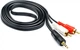 Кабель Atcom 3.5 мм mini-jack (M) - 2 RCA (M) 7.5 м Black (10710) - зображення 1