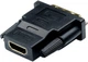 Переходник Atcom HDMI (F) - DVI (M) Black (11208) - изображение 2