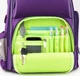 Рюкзак полукаркасный школьный Kite Education Smart для девочек 38 x 28 x 15 см 16-25 л Фиолетовый (K19-702M-2) - изображение 10