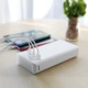 Повербанк на 30000mAh з ліхтариком HOCO J62 Jove table lamp (3USB/1Type-C, 2A). White - зображення 4
