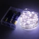 Cветодиодная гирлянда нить 10 м 100 led (белая) White на батарейках #24 - изображение 3
