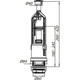 Комплект для змивного бачка SoloPlast АБк-01 START/STOP 1/2' - зображення 3