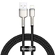 Кабель BASEUS Lightning Cafule Series Metal Data Cable |1M, 2.4A| (CALJK-A05) - изображение 1