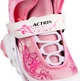Набор роликовые коньки Action PINKY 30-33 + комплект защиты (PW117C6PW30905/30-33) - изображение 13