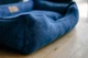 Лежак для собак Harley and Cho Dreamer Denim Velvet с бортами 120 х 80 x 18 см Blue (3010062) - изображение 8