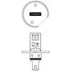 Светодиодные LED лампы головного света Idial 9005/9006(H3/H4) White/Yellow COB 3600Lm 25Watt 6000K/4300K - изображение 5