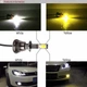 Светодиодные LED лампы головного света Idial 9005/9006(H3/H4) White/Yellow COB 3600Lm 25Watt 6000K/4300K - изображение 4