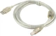 Кабель Cablexpert USB 2.0 AM - BM 3 м White (CCF-USB2-AMBM-TR-10) - изображение 1
