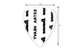 Медиатор Ibanez ANL141 WHITE EXTRA HEAVY - изображение 2
