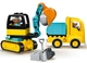 Lego Duplo Вантажівка і гусеничний екскаватор 10931 - зображення 4