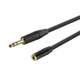 Микрофонный кабель Roxtone GPTC085L3, Jack - Mini Jack, 2x0.22, 3 м - изображение 1