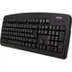 Клавиатура A4tech KB-720A USB Черная 107 key, w/Ukr. keys, ergonomic - изображение 2