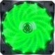 Кулер для корпуса 1stPlayer A1-15LED Green - изображение 1
