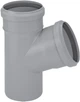 Трійник Magnaplast 110х110/67 Htplus (4052836153005) - зображення 1