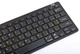 Клавіатура HQ-Tech KB-105BT, Black, Bluetooth 3.0, Win/Android/iOS, Rus/Ukr/Eng, міні - зображення 2