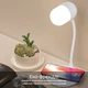 Настольная лампа Promate LumiQi c 3 Вт Bluetooth колонкой и 5 Вт беспроводной зарядкой White (lumiqi.white) - изображение 6