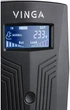 ИБП Vinga LCD 800VA Shuko Plastic Case (VPC-800P) - изображение 3