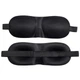 Маска для сна с широкой резинкой Silenta 3D Black (171050) - изображение 2