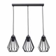 Светильник потолочный подвесной 100lamp Loft Е-27 металл, черный (NL 05371-3) - изображение 3