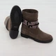 Ботинки женские Woman's heel 38 коричневые (О-750) - изображение 7