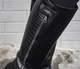 Сапоги женские с мехом Woman's heel 36 черные (О-681) - изображение 2