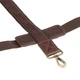 Чоловіча шкіряна сумка Visconti Hugo з отд/для ноутбука 15" з зах RFID Brown (ML31 BRN) - зображення 8