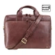 Чоловіча шкіряна сумка Visconti Hugo з отд/для ноутбука 13" з зах RFID Brown (ML30 BRN) - зображення 1