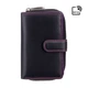 Гаманець жіночий шкіряний Visconti Carmelo Black/Berry (R13 BLK/BERRY) - зображення 1