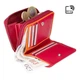 Кошелек женский кожаный Visconti Hawaii c RFID Red Multi (RB53 RED M) - изображение 3