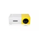 Портативный мини проектор LED Projector YG-300 White/Yellow - изображение 5