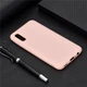 Чехол Soft Touch для Vivo Y91c силикон бампер светло-розовый - изображение 2
