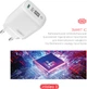 Сетевое зарядное устройство для Intaleo TCGQPD120T Type-C 20W QC PD з кабелем Type-C - Type-C White (1283126509988) - изображение 2