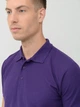 Поло длинное мужское Fruit of the loom 65/35 0634020PE M Фиолетовое (5000000088077) - изображение 4