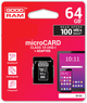 Карта памяти Goodram microSDXC 64GB UHS-I class 10 + adapter (M1AA-0640R12) - изображение 5