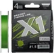Шнур Favorite X1 PE 4x 150 м #1.5/0.205 мм 11.4 кг Салатовый (16931132) - изображение 1