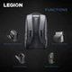 Plecak na laptopa Lenovo Legion 15,6" Szary (GX40S69333) - obraz 6