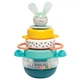 Развивающая игрушка Taf Toys пирамидка Кролик коллекция Полярное сияние (12445) - изображение 1