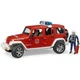 Спецтехніка Bruder Джип пожежний Wrangler Unlimited Rubicon + фігурка (02528) - зображення 1
