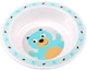Тарелка пластиковая Canpol Babies Cute Animals Мишка 270 мл Бирюзовая (4/412 Ведмедик) (5903407044125) - изображение 1