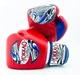 Перчатки YOKKAO Velcro RED HAIDA TATTOO 12 ун Красный - изображение 3