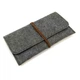 Женский клатч-портмоне из фетра Cashmere S1009 Серый - изображение 2